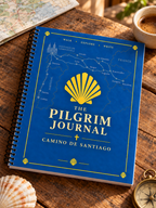 Classic Blue spiral-bound Camino journal