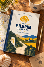 Camino Landscape hardcover journal with cream illustrated cover